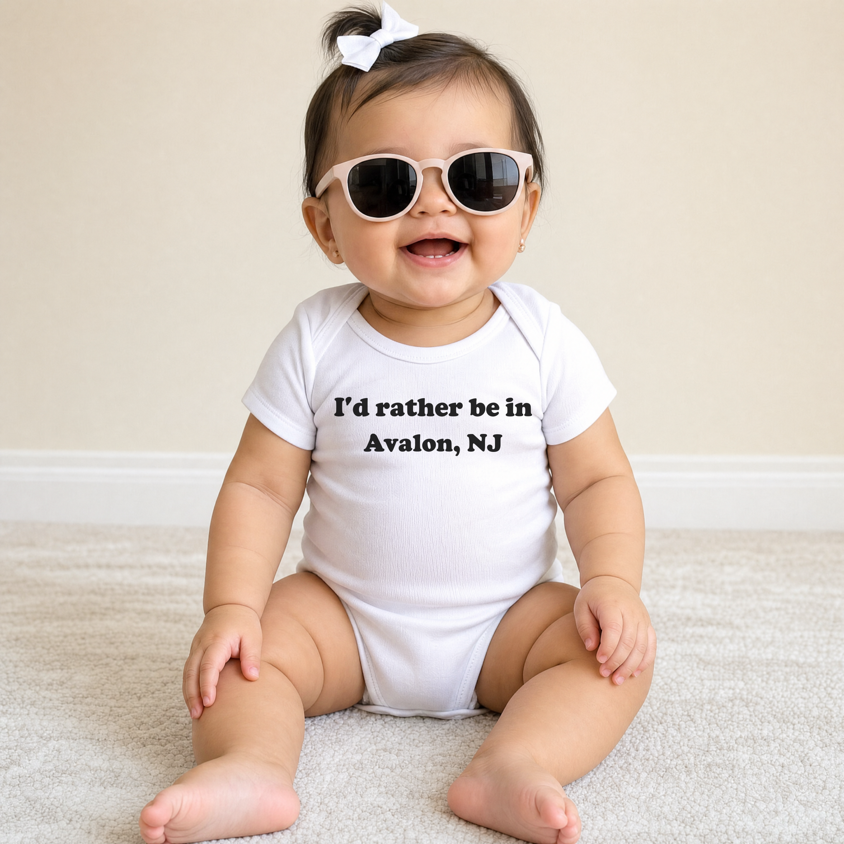 Personalized Beach Baby Onesie®