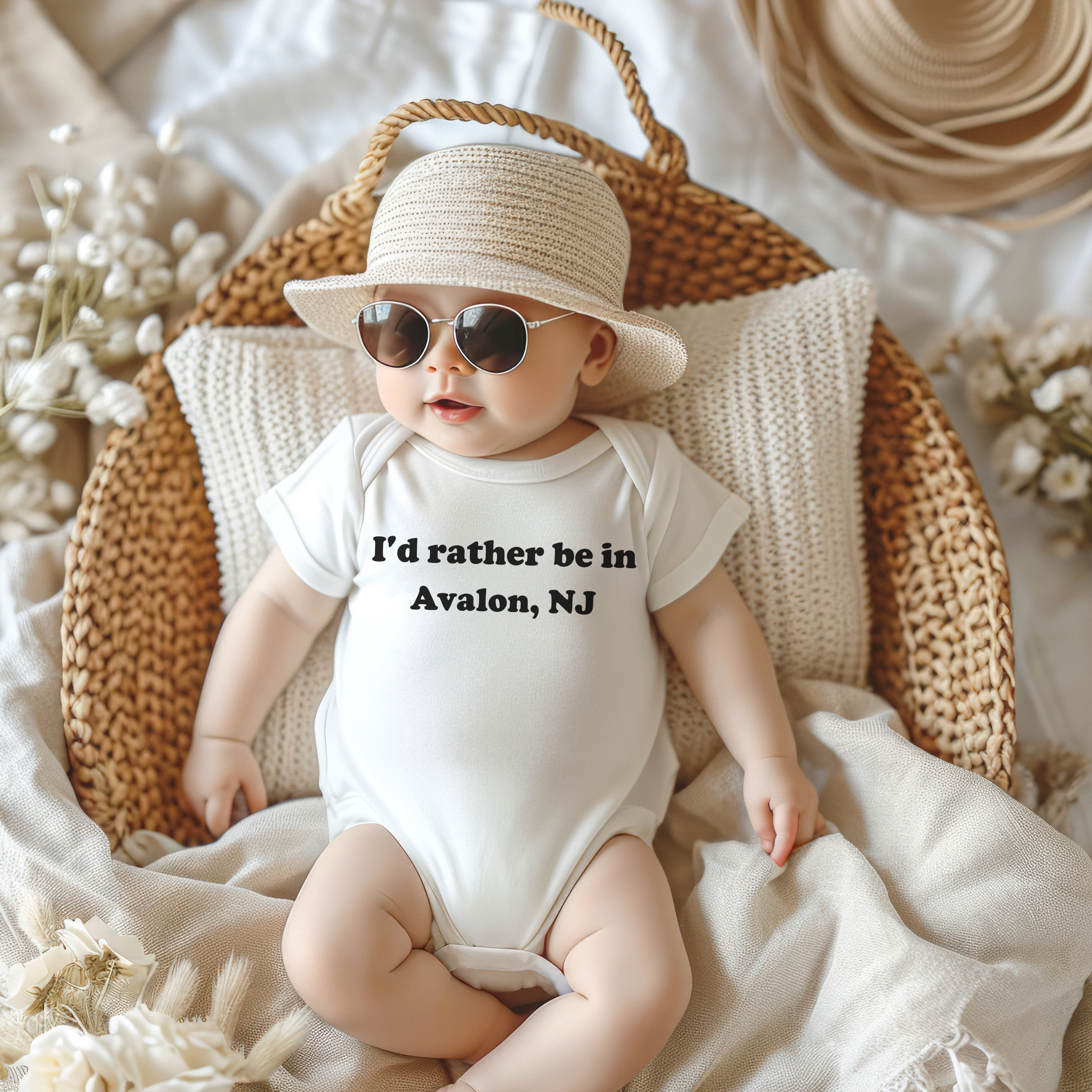 Personalized Beach Baby Onesie®