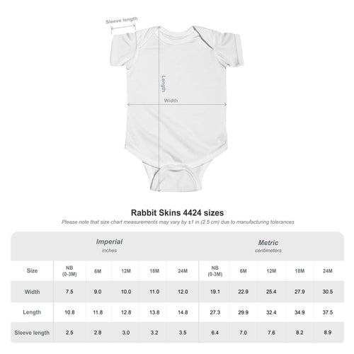 Infant Fine Jersey Bodysuit at the beach