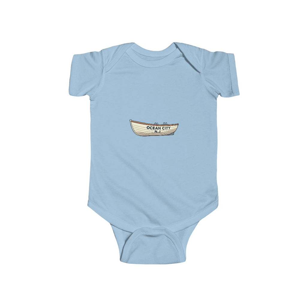 Ocean City New Jersey - Infant Fine Jersey Bodysuit