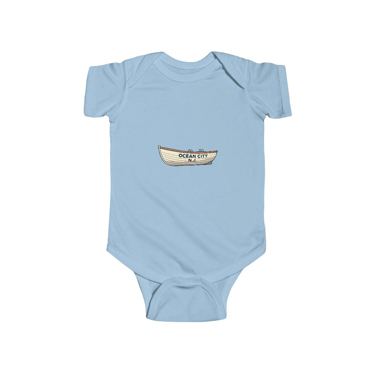Ocean City New Jersey - Infant Fine Jersey Bodysuit
