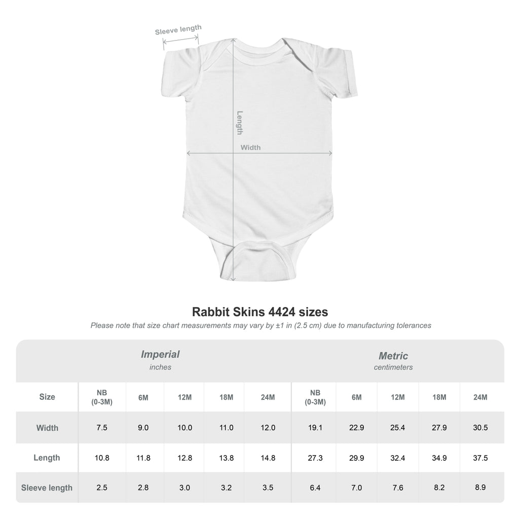 Ocean City New Jersey - Infant Fine Jersey Bodysuit