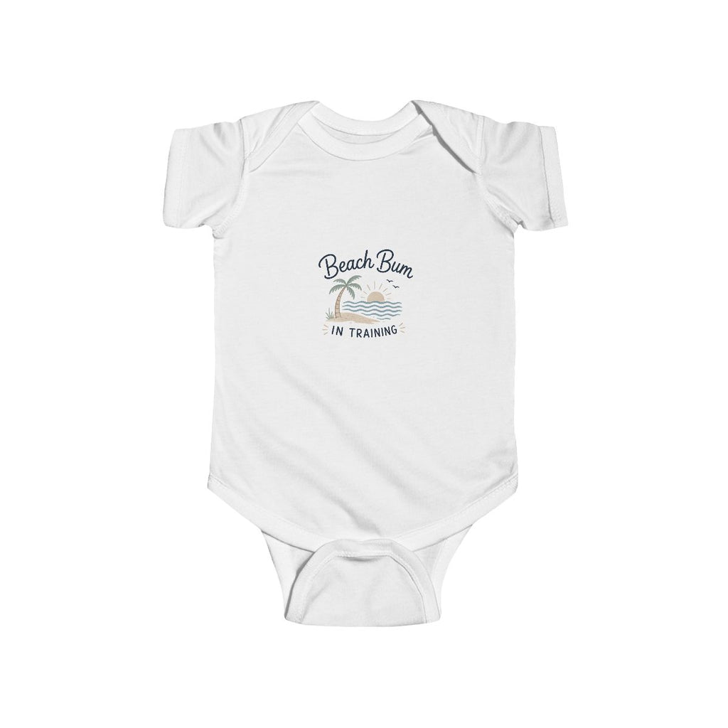 Beach Bum in Training - Infant Fine Jersey Bodysuit