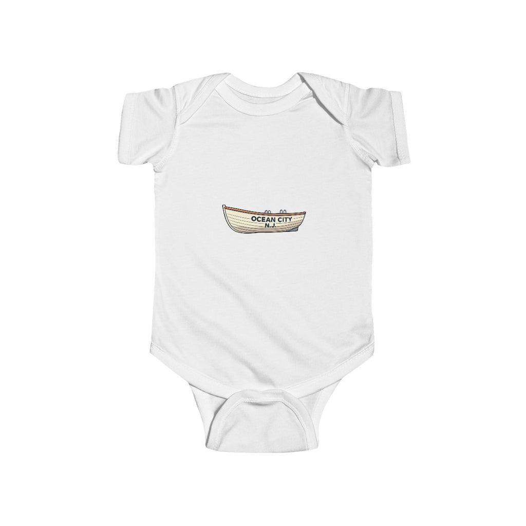 Ocean City New Jersey - Infant Fine Jersey Bodysuit